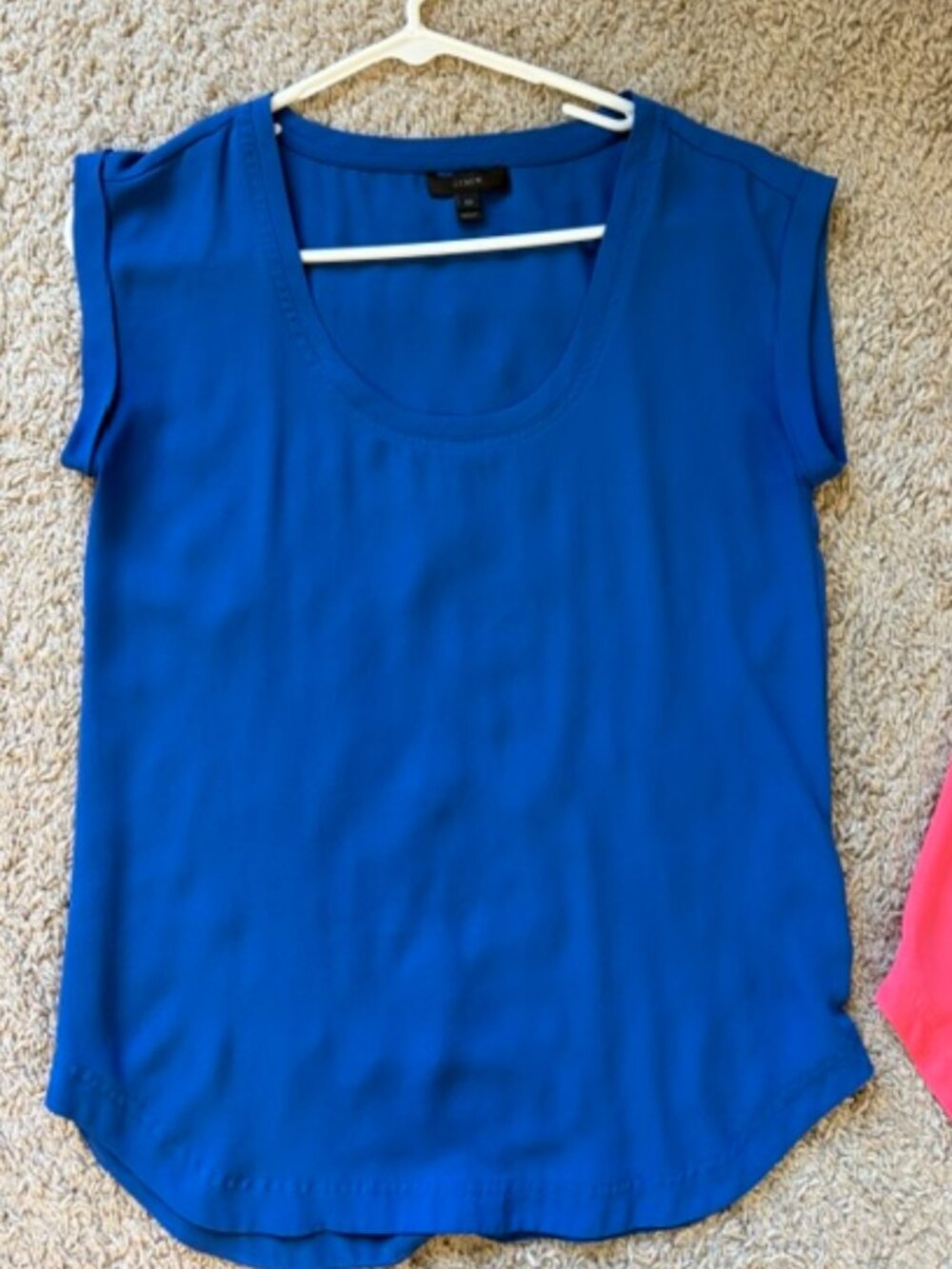 J. Crew Short Sleeved Blouse - blue and pink available, size 00